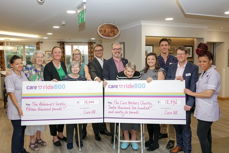 Virtuous cycle – Care UK’s national fundraising efforts culminate at Windsor care home